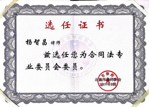 北京律协合同法专委员